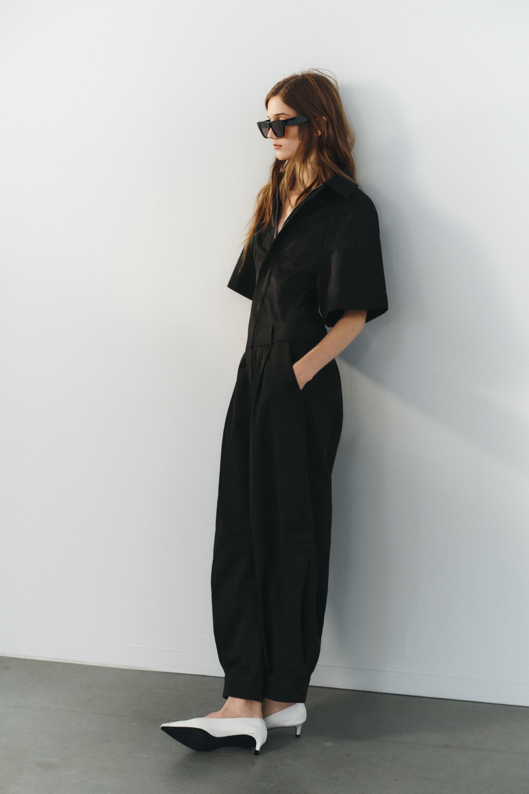 GABARDINE JUMPSUIT
